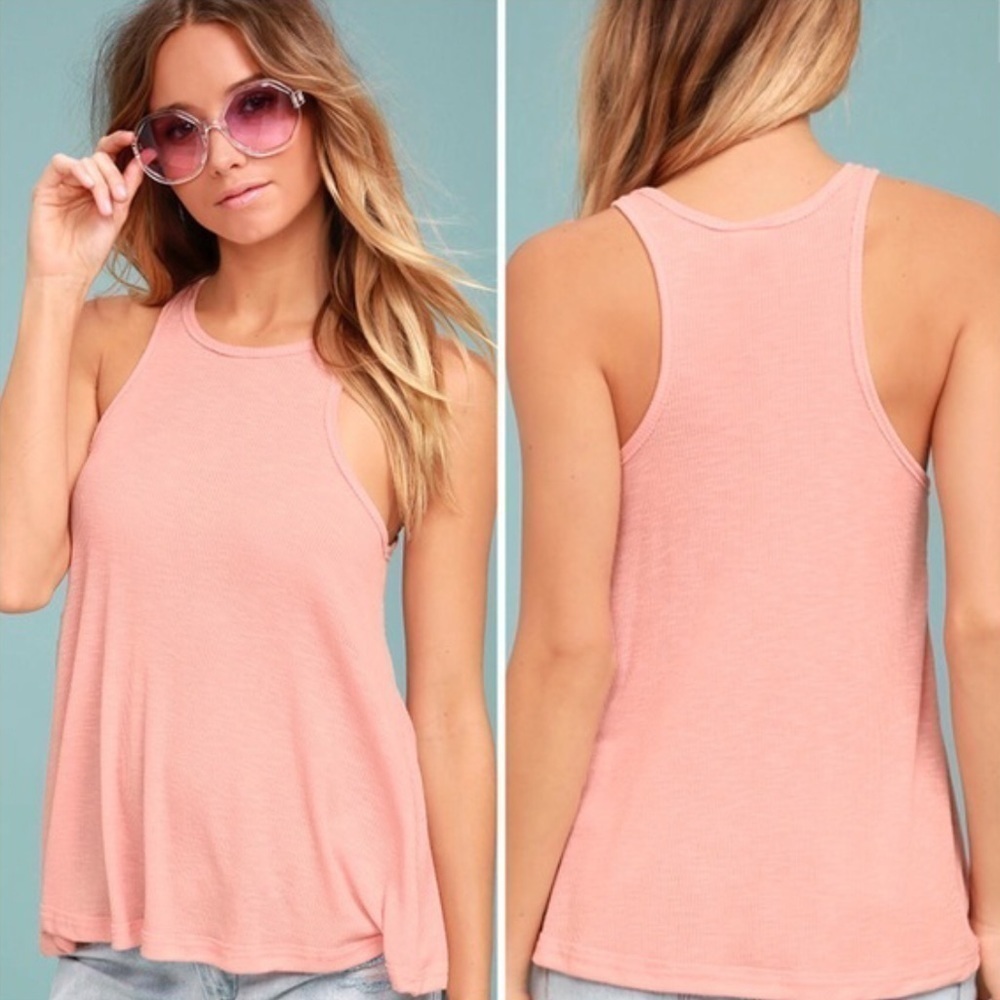Free people we the free Ribbed beach tank top